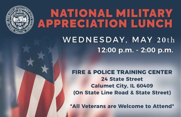Military Appreciation Lunch - May 20, 2026