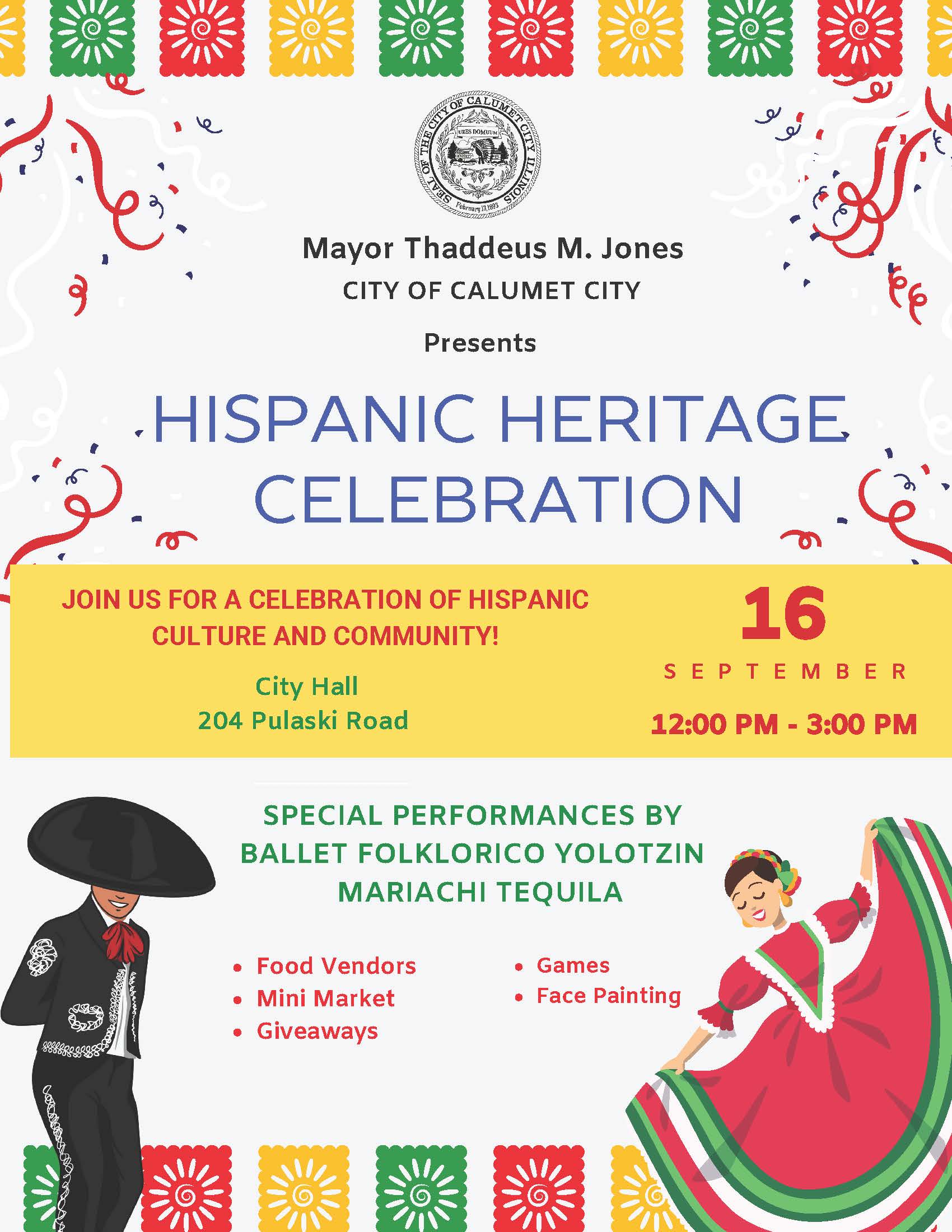CHSD170 Celebrates Hispanic Heritage Night