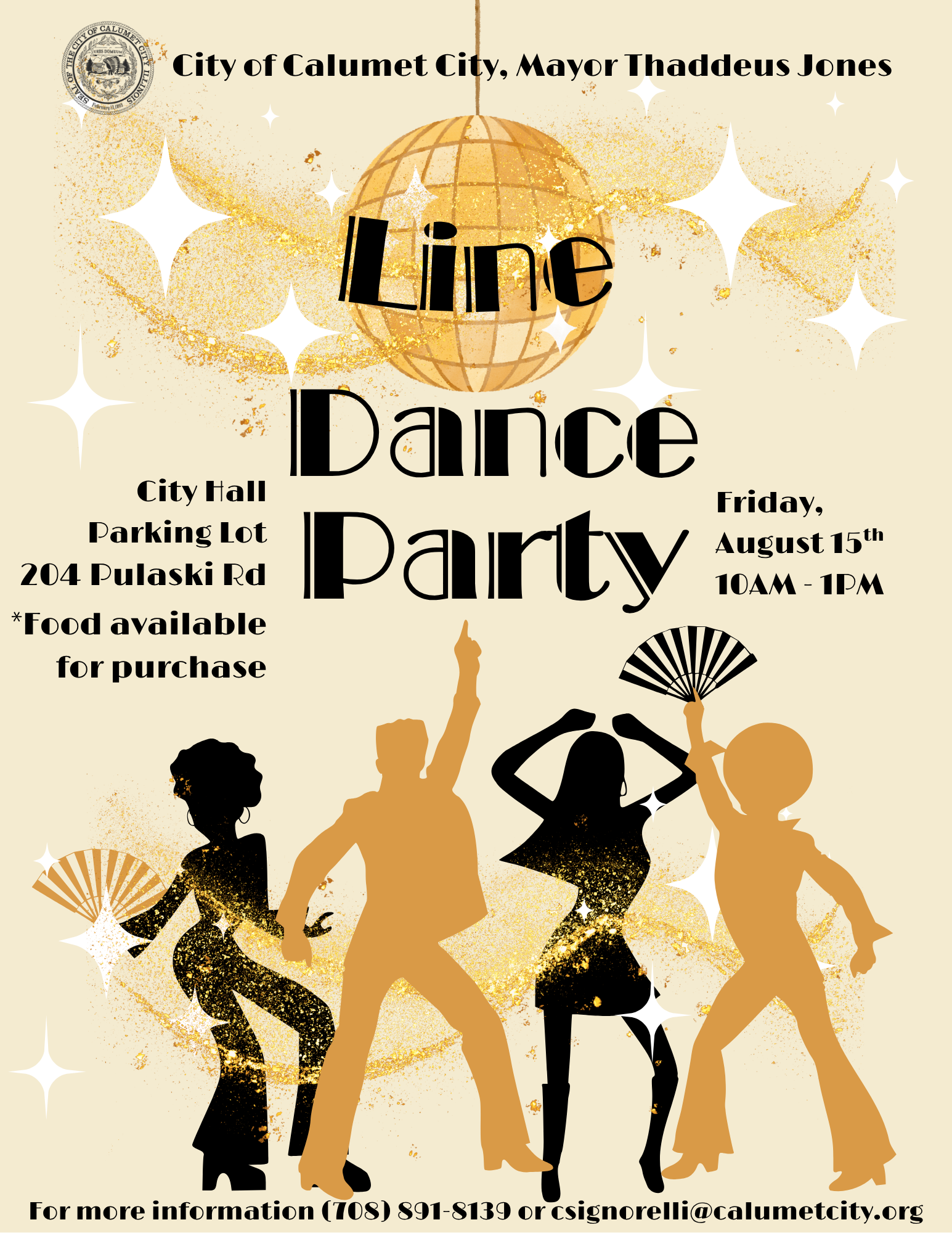 NEW DATE – LINE DANCE PARTY FLYER 2025
